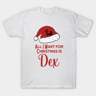 Dex Dizznee Keeper of the lost Cities Christmas design, KOTLC fan gift T-Shirt